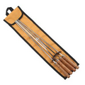 BBQ Skewers Set of 4 with Bag